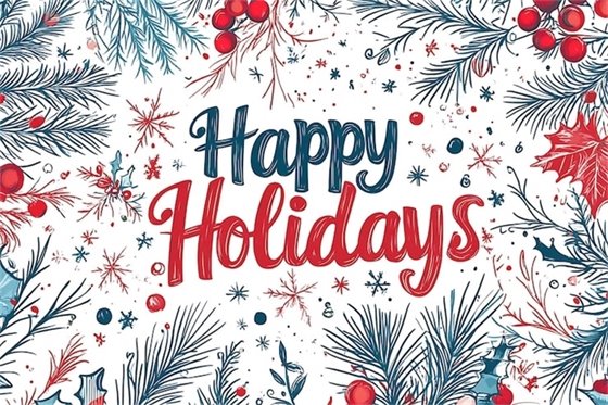 Happy Holidays graphic