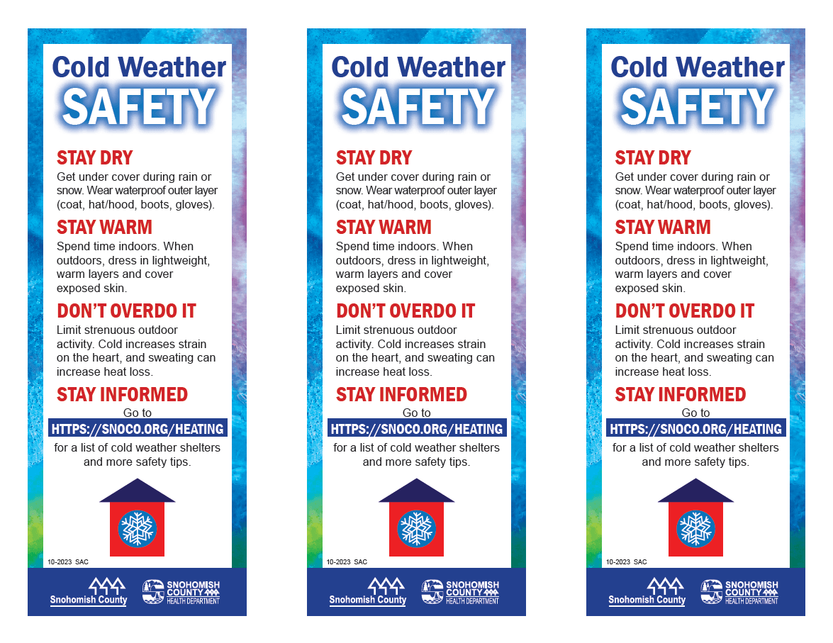 Cold Weather and Power Outages Rack Card Thumbnail