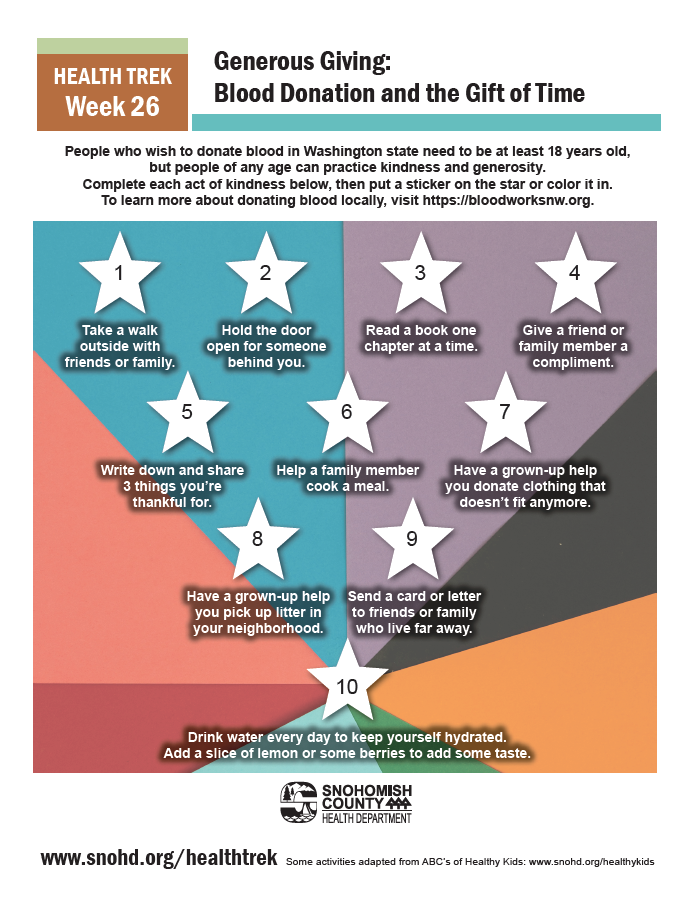 Health Trek Week 26 Activity_Gift of Time